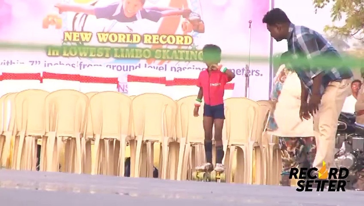 Roller Skate Limbo Dance World Record Vidéo Dailymotion