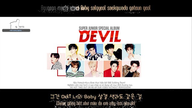 [S&EST][Vietsub+Kara] Good Love - Super Junior