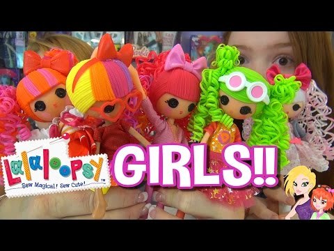New Lalaloopsy Girls Peppy, DynaMite, Tippy, Suzette and April Sunsplash Doll Reviews
