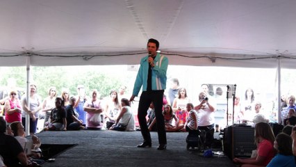 Cody Slaughter sings 'If I Can Dream' Elvis Week 2014