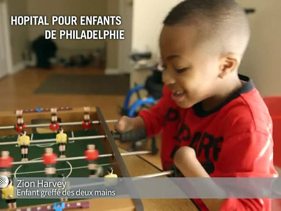 Etats-Unis: un enfant de huit ans greffé des deux mains