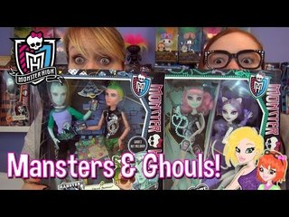 Monster High Manster and Ghoul Chat 2 Packs Doll Review