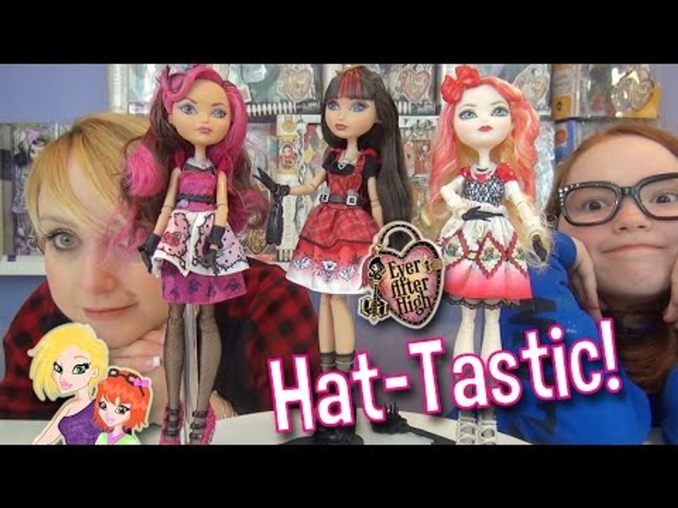 Ever After High Hattastic Briar Beauty, Apple White and Cerise Hood Dolls Review