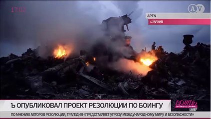 Коммерсант опубликовал текст резолюции по Боингу- режим Путина трясет от страха