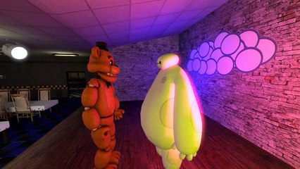 {SFM} FNAF Freddy vs Baymax poke battle