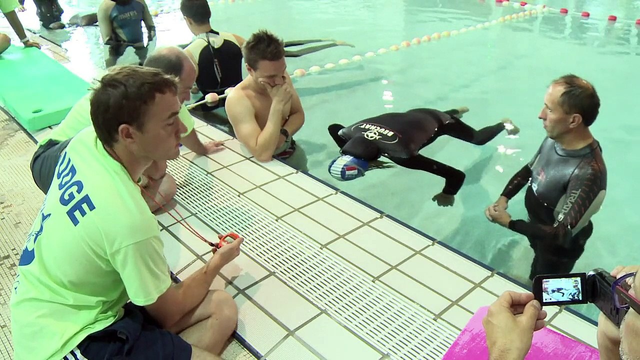 Apnée: les championnats du monde battent leur plein à Mulhouse