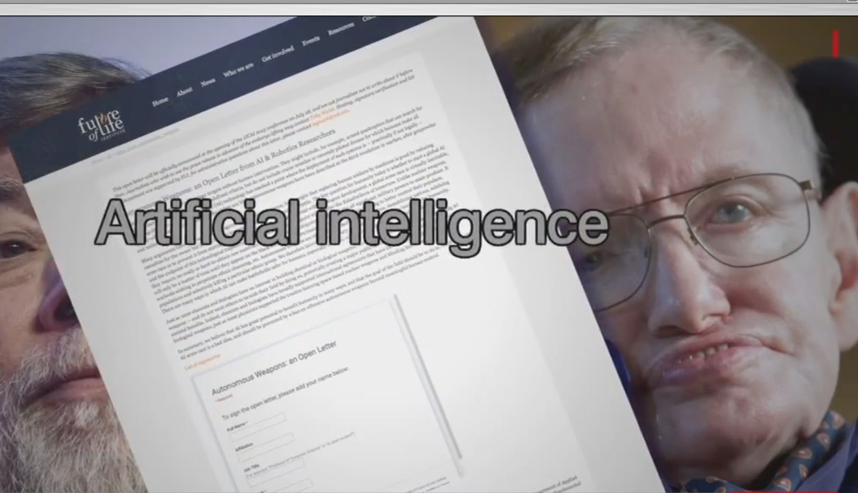 La pétition contre les robots tueurs à travers les télés américaines