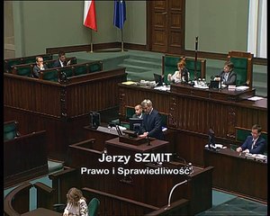 Poseł Jerzy Szmit - Wystąpienie z dnia 23 lipca 2015 roku.