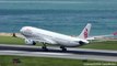 Airbus A330 Dragonair Landing in Hong Kong Airport. Flight KA663 reg: B-HLA. Plane Spotting