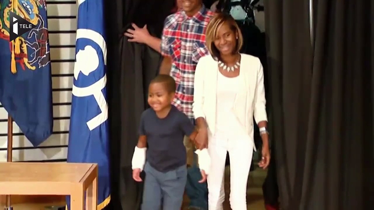 Un enfant greffé des deux mains