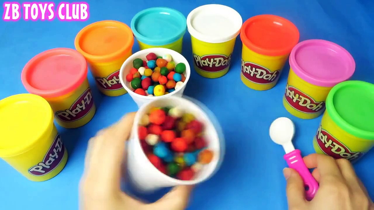Play Doh Surprise Dippin Dots Videos Peppa Pig Mickey Mouse [ZB Toys Club]