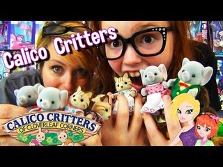 Calico Critters Elephant, Cat and Hedgehog Family Review | Sylvanian Families