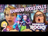 My Little Pony Equestria Girls Rainbow Rocks Sonata Dusk and Aria Blaze Dolls Review