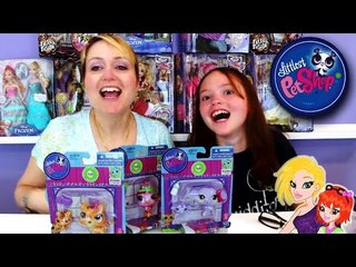 Littlest Pet Shop Mommy and Baby Sets LPS Opening