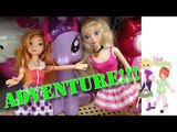 Frozen Elsa and Anna's Doll Hunting Adventure!