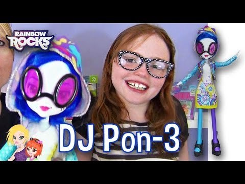My Little Pony Equestria Girls Rainbow Rocks DJ Pon-3 Doll Review
