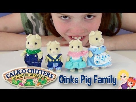 calico critters oinks pig family