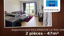 A vendre - Appartement - VILLENEUVE LE ROI (94290) - 2 pièces - 47m²
