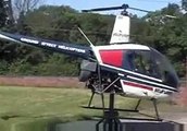 Helicopter simulator, flight simulator for hire