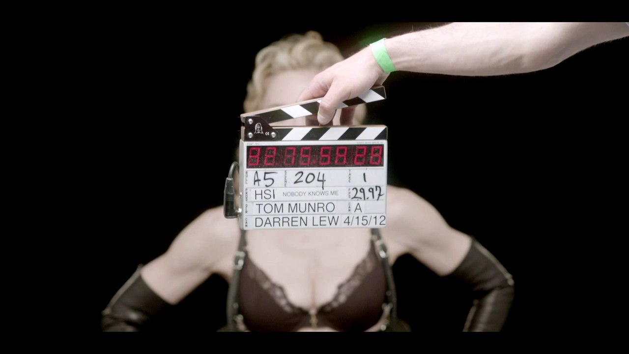 Madonna video Nobody Knows Me - Unedited Take!