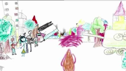 Children in Gaza overcome trauma through crayons