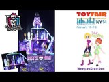 Monster High Catacombs Playset Reveal at Toy Fair NYC 2014
