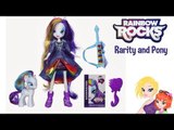 My Little Pony Equestria Girls Rainbow Rocks Doll & Pony Set Rarity
