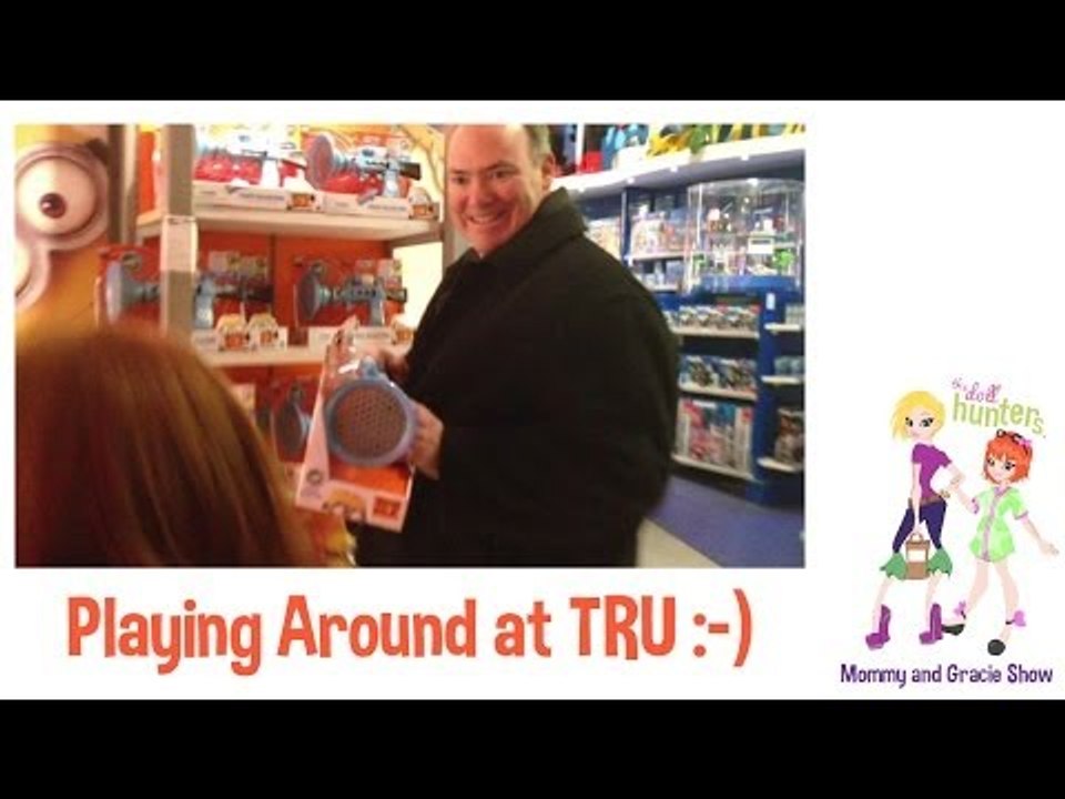 The Doll Hunters at Fao Schwarz, Disney Store and Toys R Us Times Square