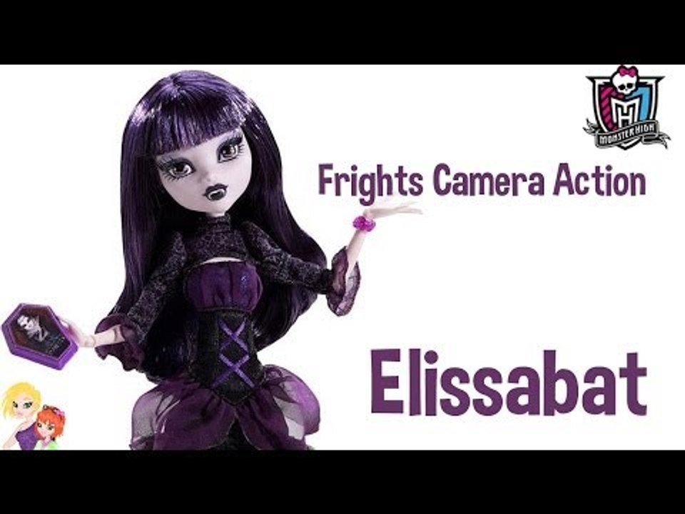 Monster High Frights Camera Action Elissabat Doll Review