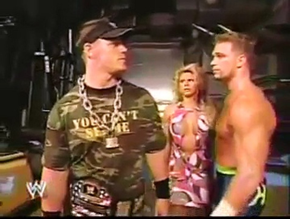 WWE Smackdown John Cena calls out Undertaker 2004