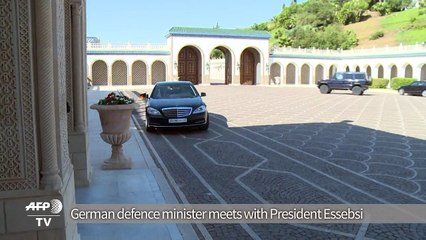 German Defence Minister visits Tunisia, meets with President