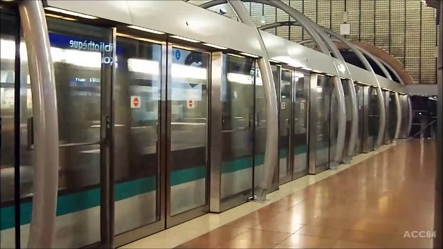 Métro de Paris: Bibliothèque François Mitterrand M14 (RATP MP89)