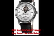 FOR SALE Baume Mercier Men's 8869 Classima Executives Open Silver Guilloche Dial Watch