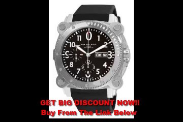 SPECIAL PRICE Hamilton Men's H78616333 Khaki Navy BelowZero Black Chronograph Dial Watch
