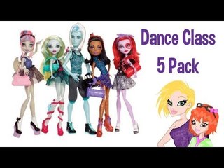 Monster High Dance Class Five Pack Doll Review