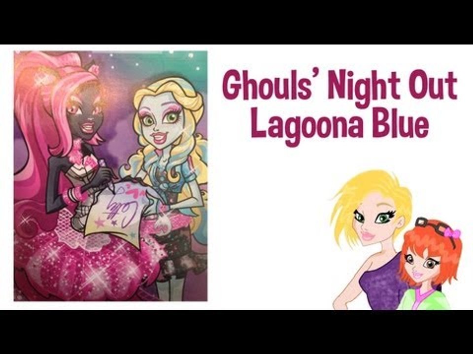 Monster High Ghouls Night Out Lagoona Blue Doll Review