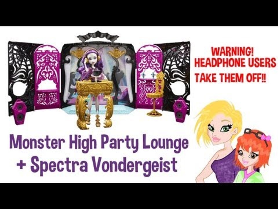 Monster High Party Lounge with Spectra Vondergeist Review