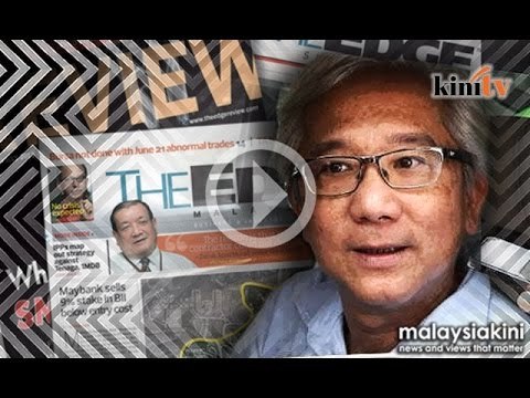 Polis soal siasat penerbit The Edge