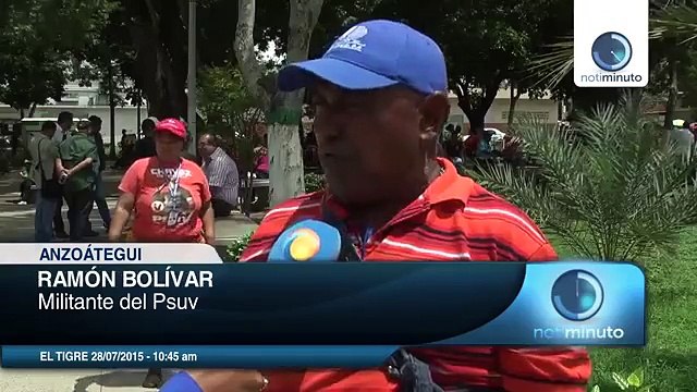 Así fue como oficialistas celebraron el natalicio de Hugo Chávez en El Tigre