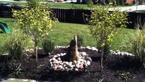 Landscaping Raymore MO - Bubble Rock Water Features