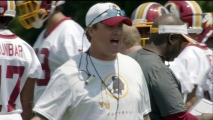 Gruden wired at Redskins training camp