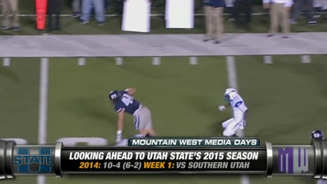Utah State's Kyler Fackrell On Nick Vigil