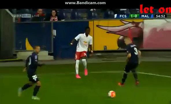 Andreas Ulmer Amazing GOAL - Salzburg vs Malmo 1-0