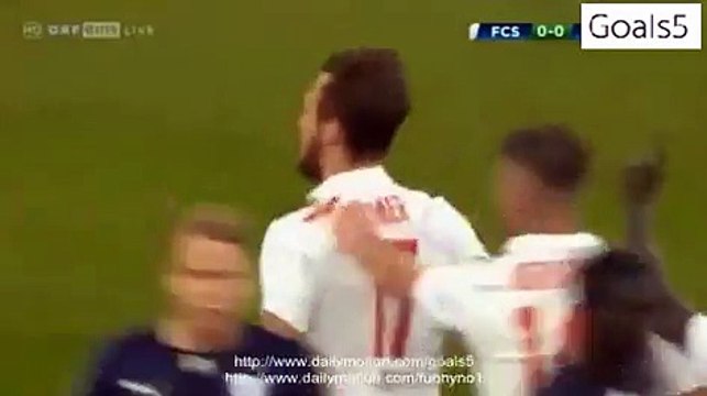 Andreas Ulmer Goal Red Bull Salzburg 1 - 0 Malmo FF Champions League 29-7-2015