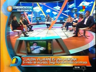 Maradona habla en Intrusos 3