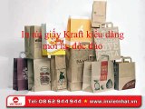 In túi giấy Kraft kiêu dáng mới lạ, độc đáo