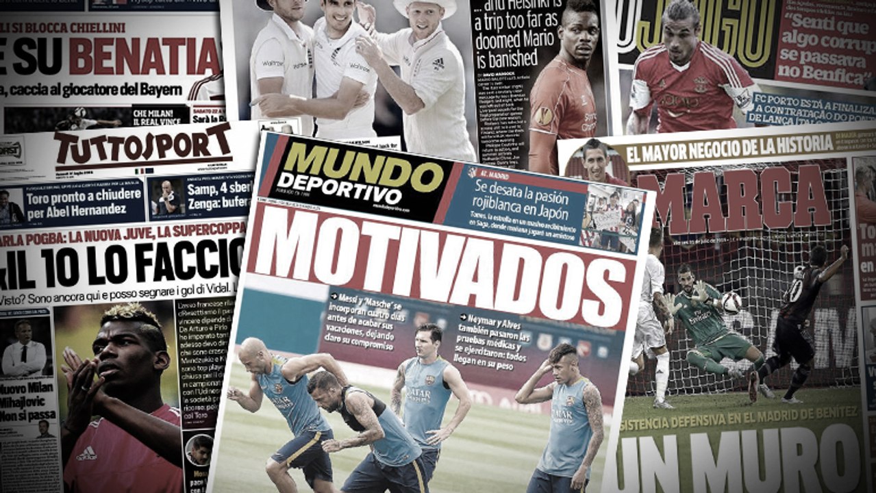 Le PSG offre déjà un record à Di Maria, la descente aux enfers de Mario Balotelli