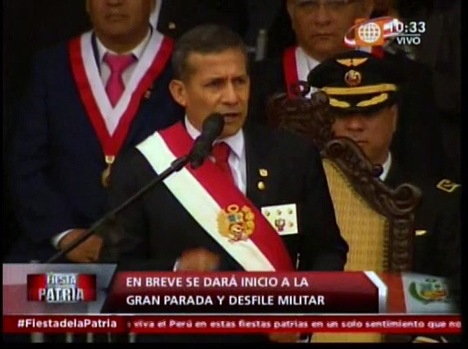 Gran Parada Militar: Ollanta Humala afirma que tenemos que "consolidar" una nueva independencia
