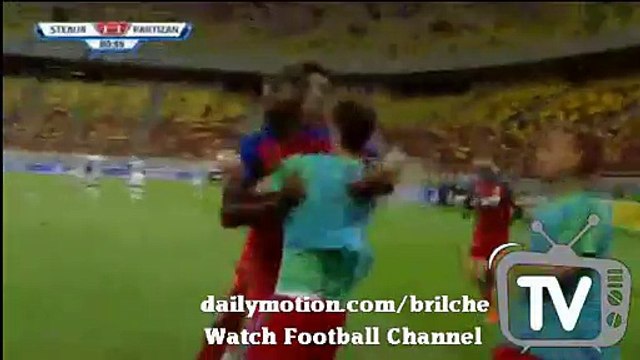 Fernando Varela Goal Steaua Bucuresti vs Partizan Belgrade 1-1 Champions League 29.07.2015