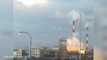 UFO sighting: Video captures 10 white globes floating in sky above Osaka in Japan